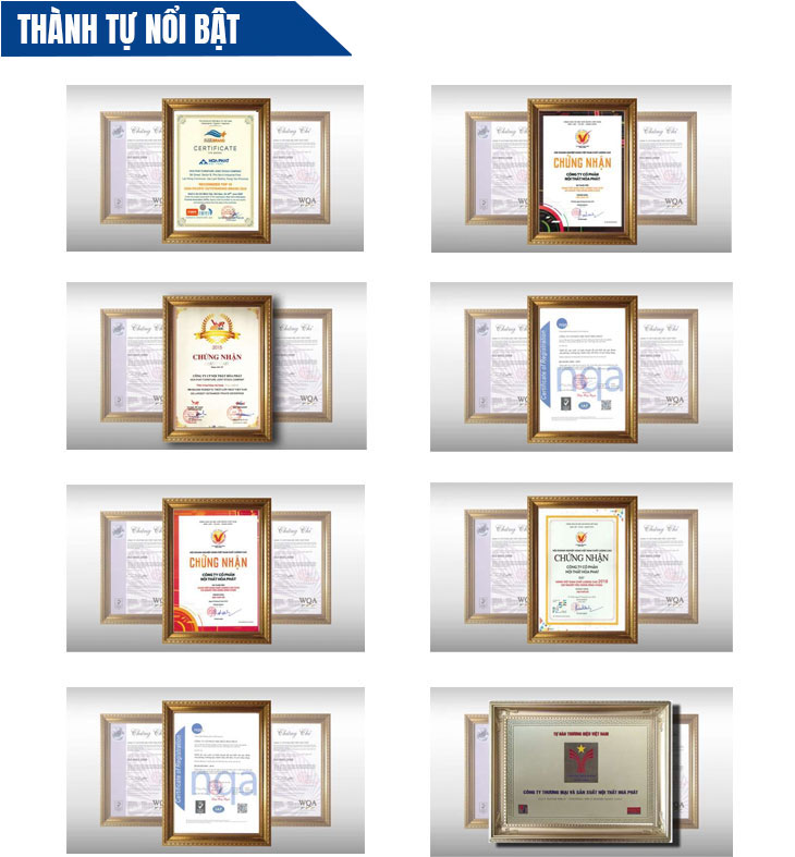 Thành tựu nổi bật của Nội Thất Hòa Phát